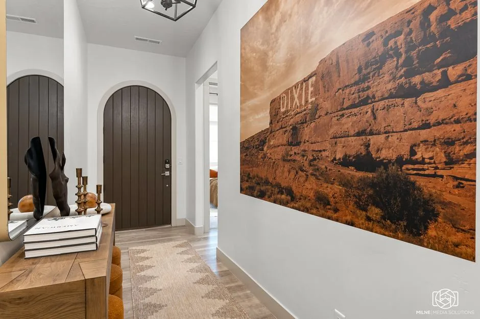 Entry & Hallway, after the refresh, view 1 of 2