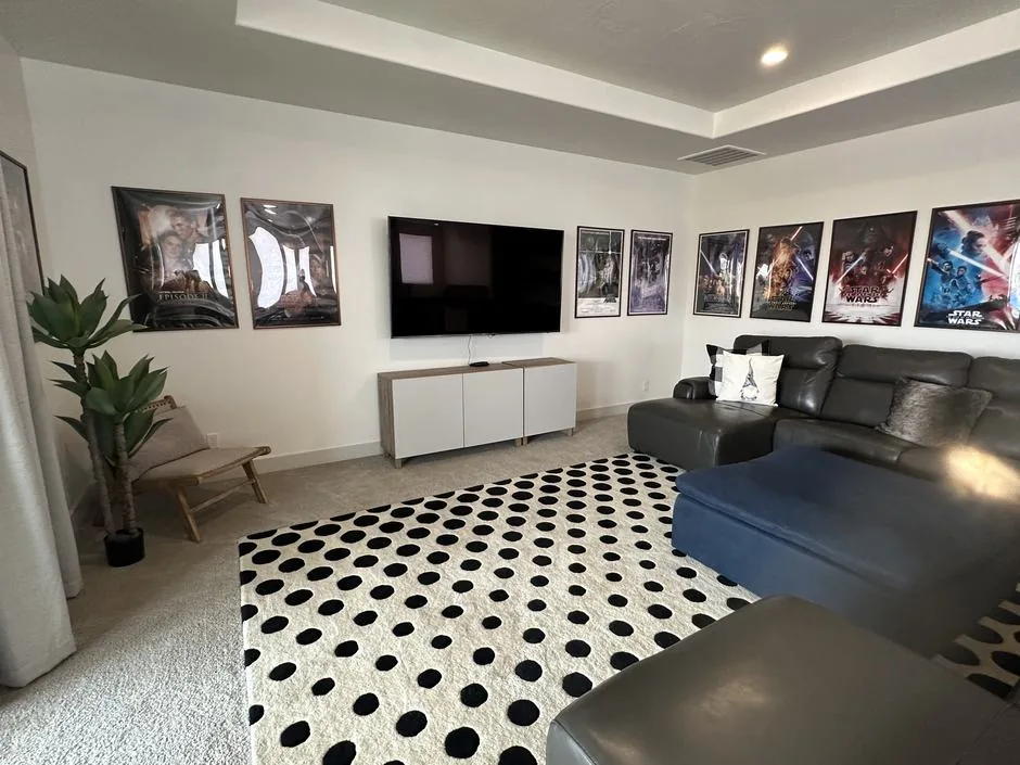 Upstairs Loft & Game Room, before the refresh, view 2 of 3